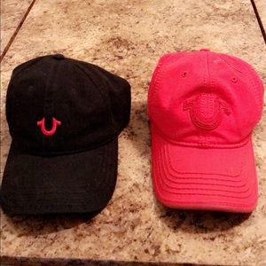 True religion strap backs